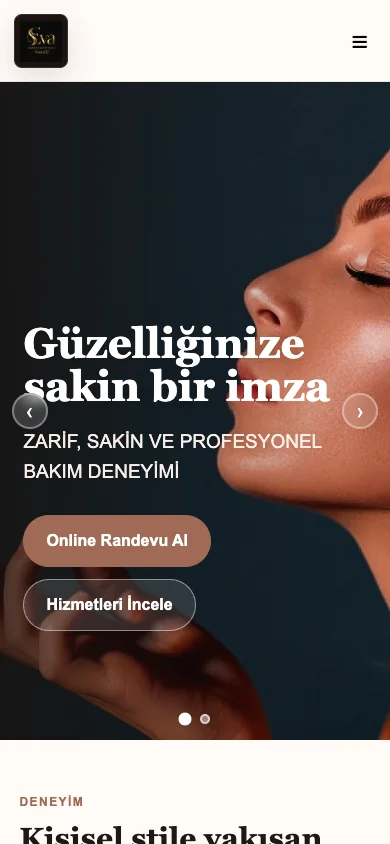 EVA Güzellik Salonu · Mobil · 06.10.2026